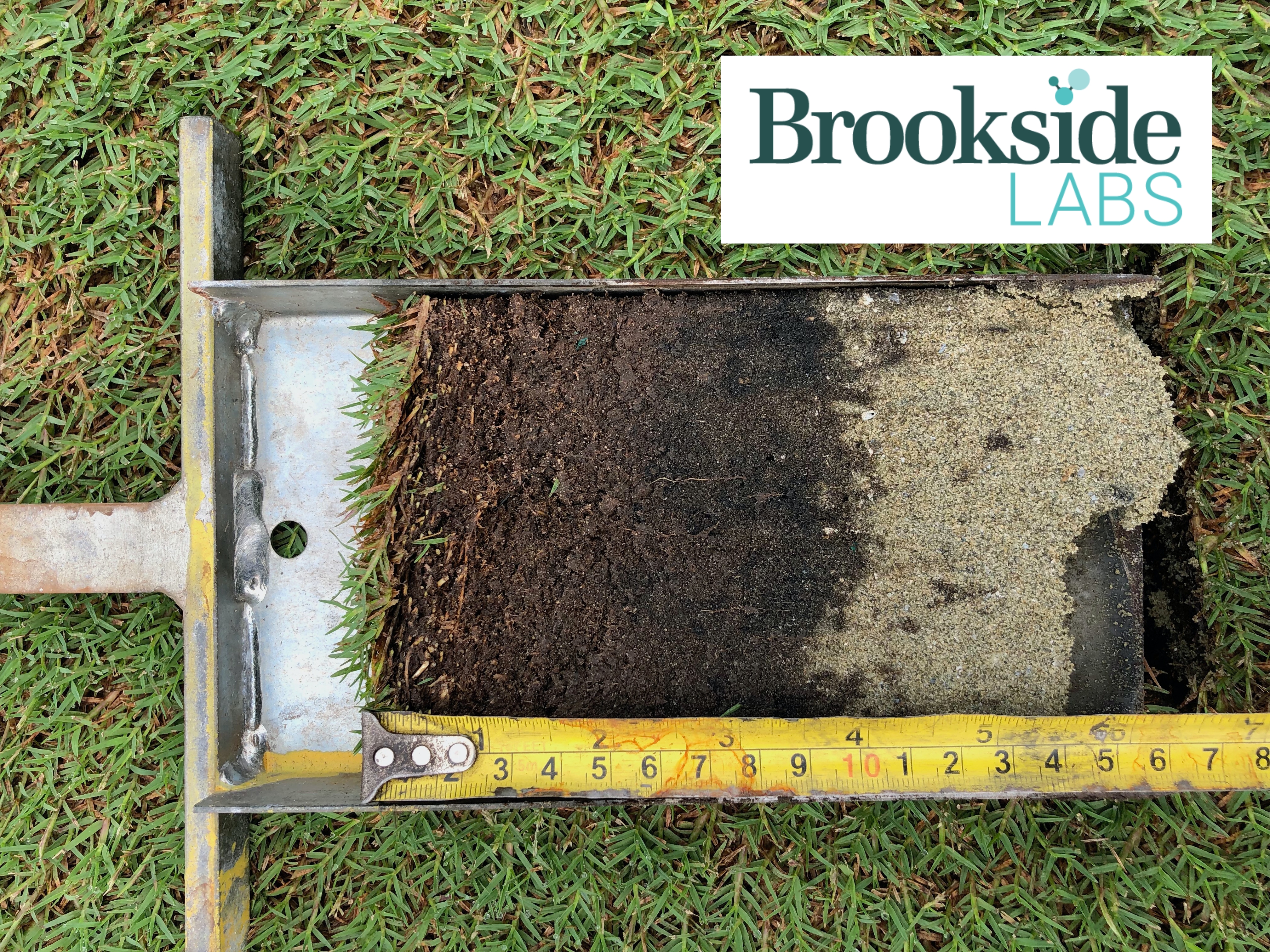 Soil profile sample from The Empire fairway